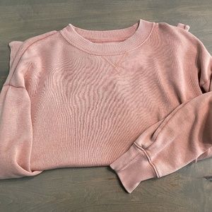 Aerie oversized crew sweatshirt